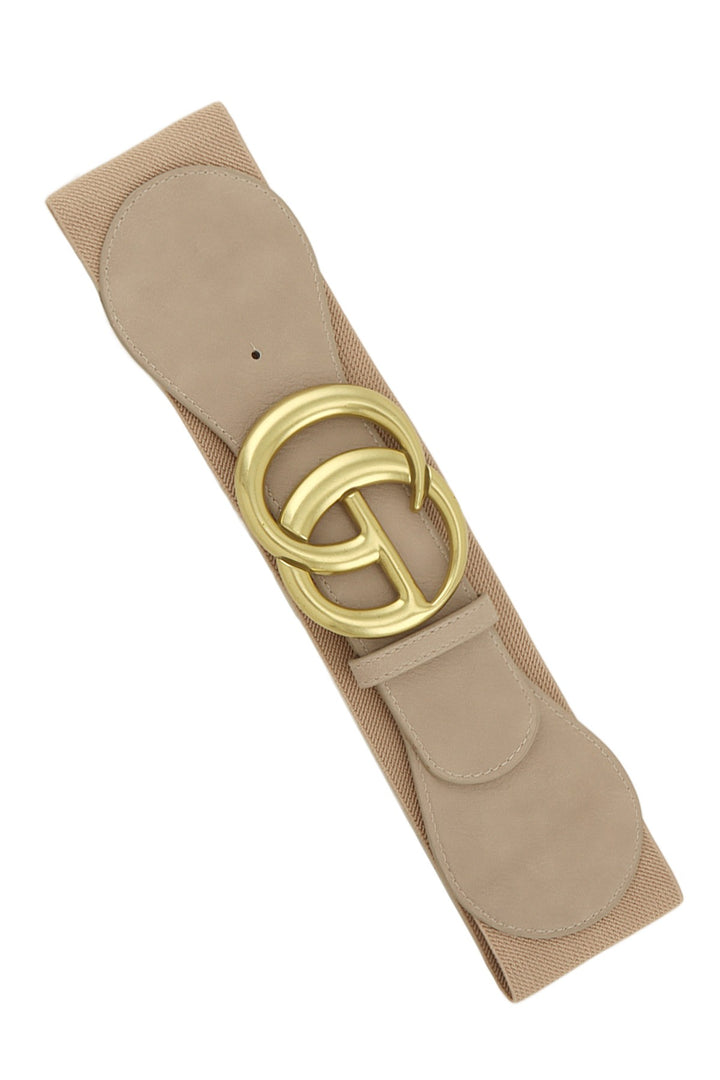 Vintage Go Buckle Classic Elastic Belt