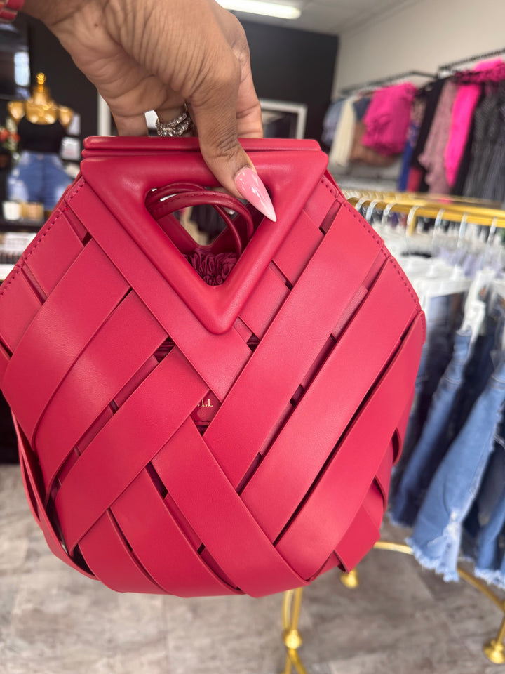 Noir Basket Purse