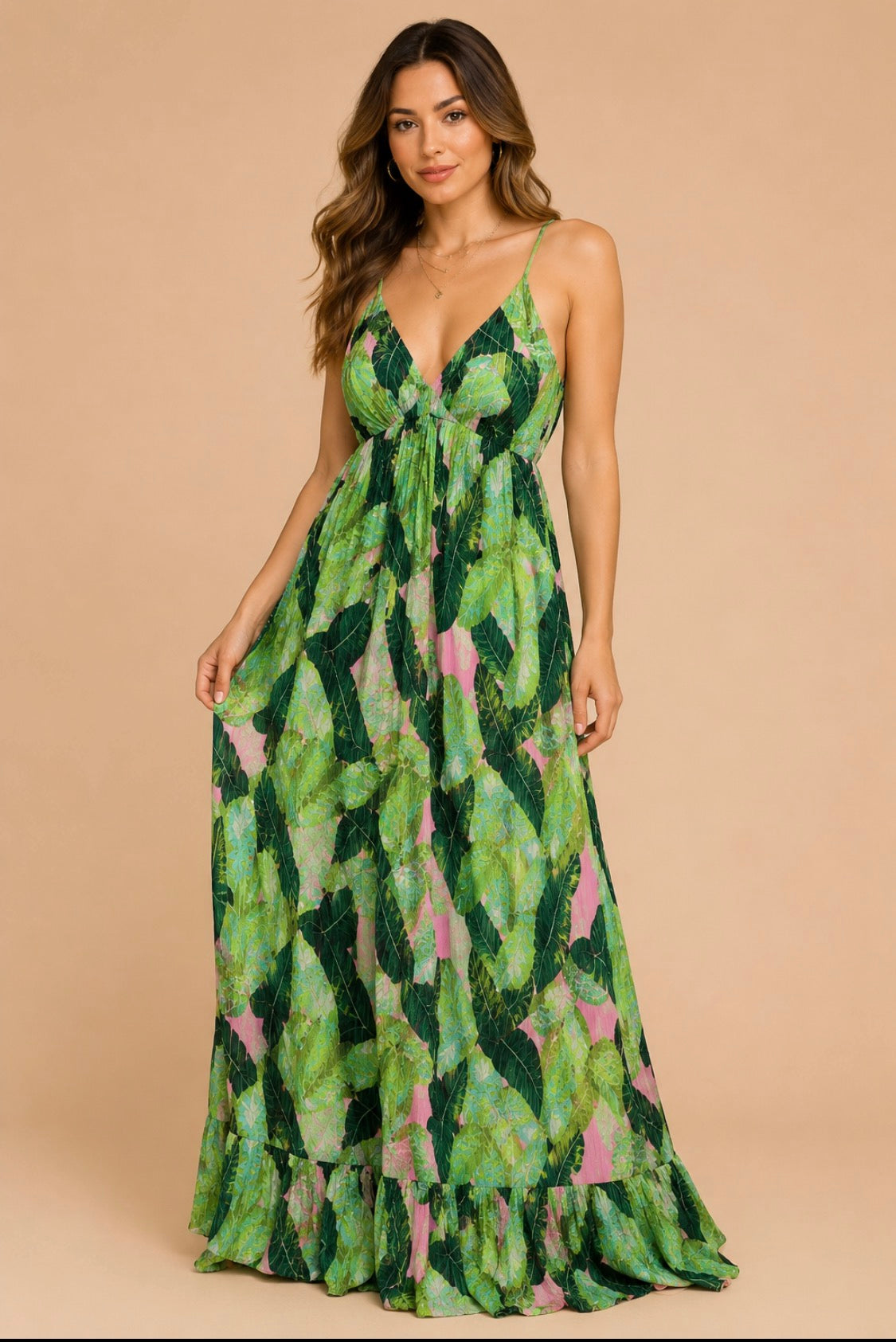 Leafy Spring Maxi