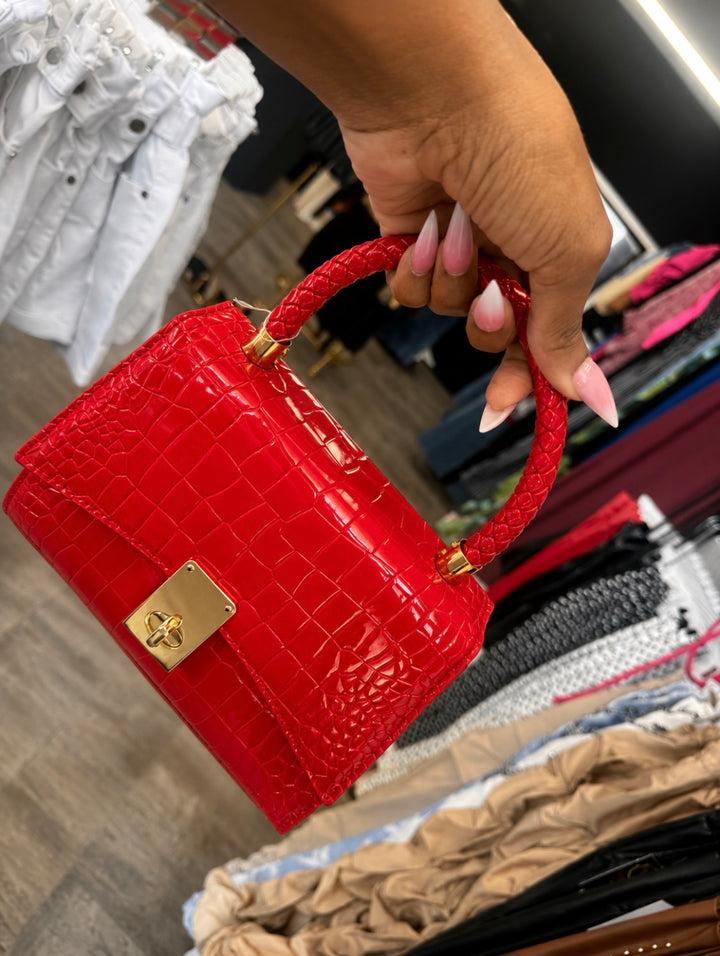 Red mini bag
