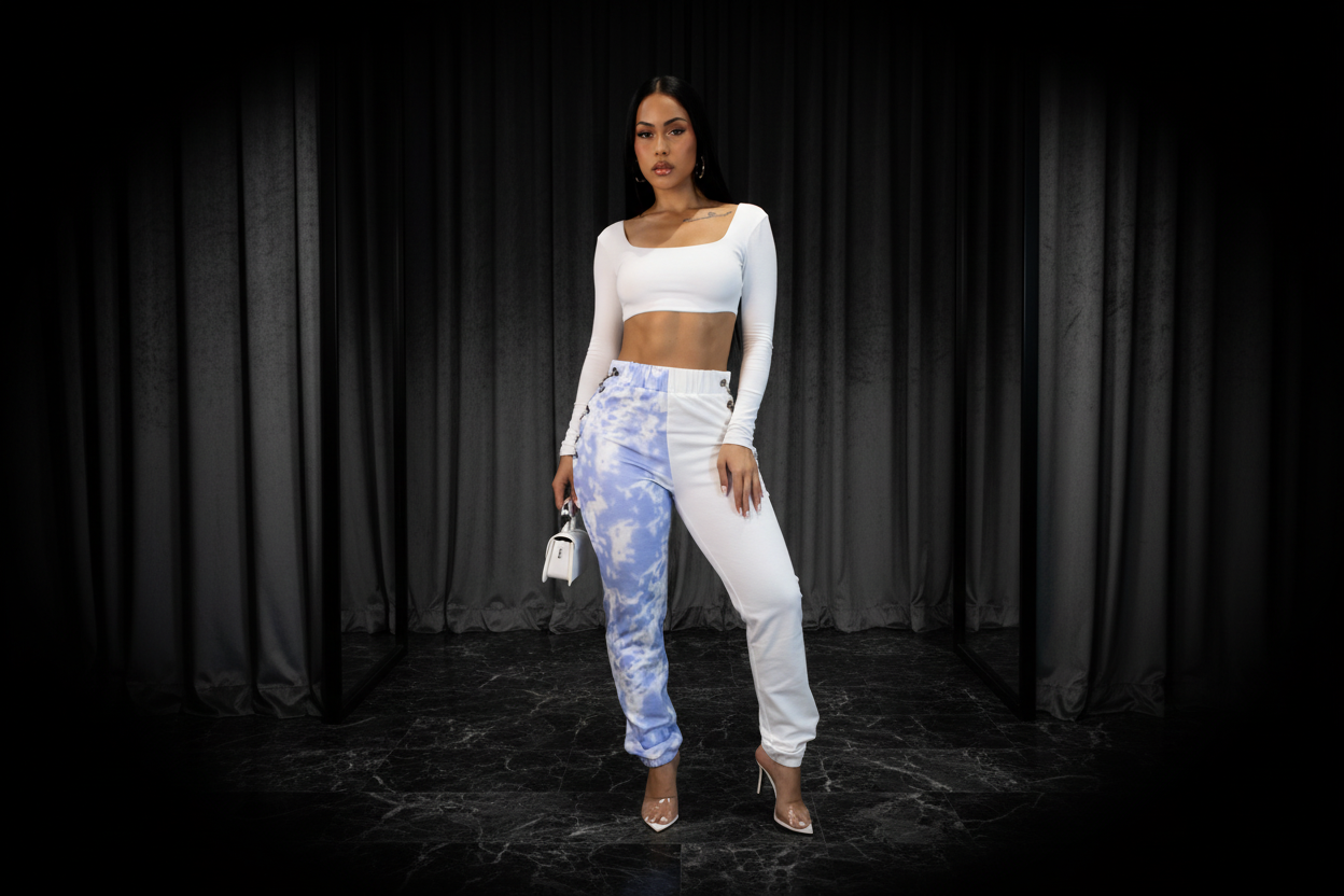Noir Chain Reaction Pants Slideshow